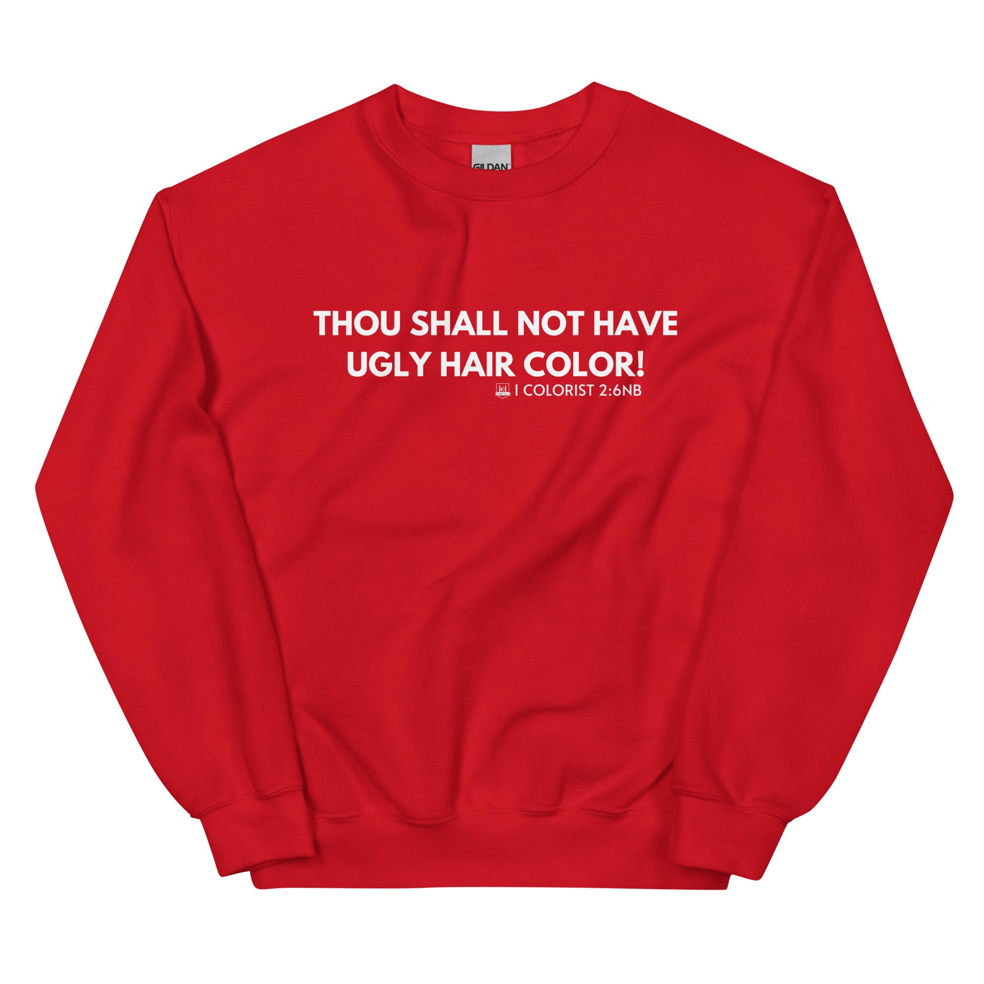 "Thou Shall Not" Unisex Crewneck Sweatshirt