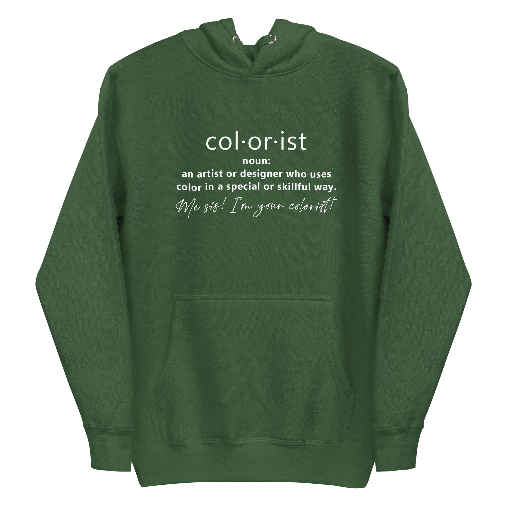 Definition of a Colorist Unisex Hoodie